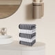 thumbnail image 5 of Juego de cinco toallas de baño, suaves y absorbentes, de algodón, para el hogar., 5 of 6