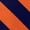 Orange Navy, variant on Mens Zipper Repp Stripe College Printed Necktie Ties - Many Colors Available