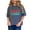Denim, variant on Jolly Vibes, Christmas or Winter Season Themed, Groovy Retro Wavy Text, Denim Comfort Colors T-Shirt, Small