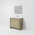thumbnail image 6 of Lafarre 36 in W x 20 in D Rustic Acacia Bath Vanity, Cultured Marble Top and 28 in Mirror, 6 of 9