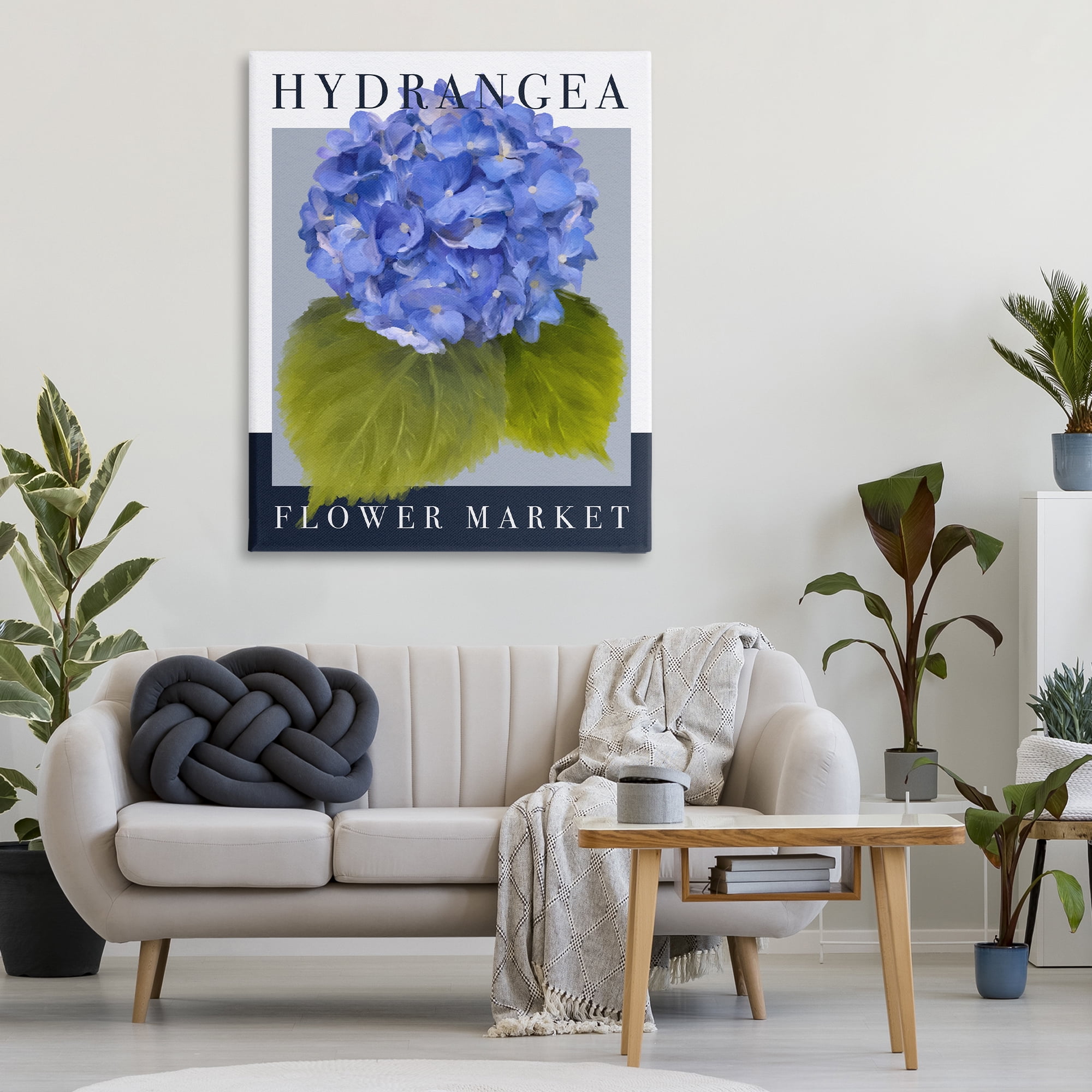 Stupell Industries Hydrangea Flower Market Canvas Wall Art, design by Jennifer Stith
