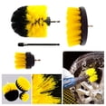 thumbnail image 3 of Juego de 14 piezas de accesorios de cepillo de taladro incluye almohadillas de limpieza, esponjas, cepillos de diferentes tamaños, cepillos de fregado a presión con varilla extensible, versátil para, 3 of 6