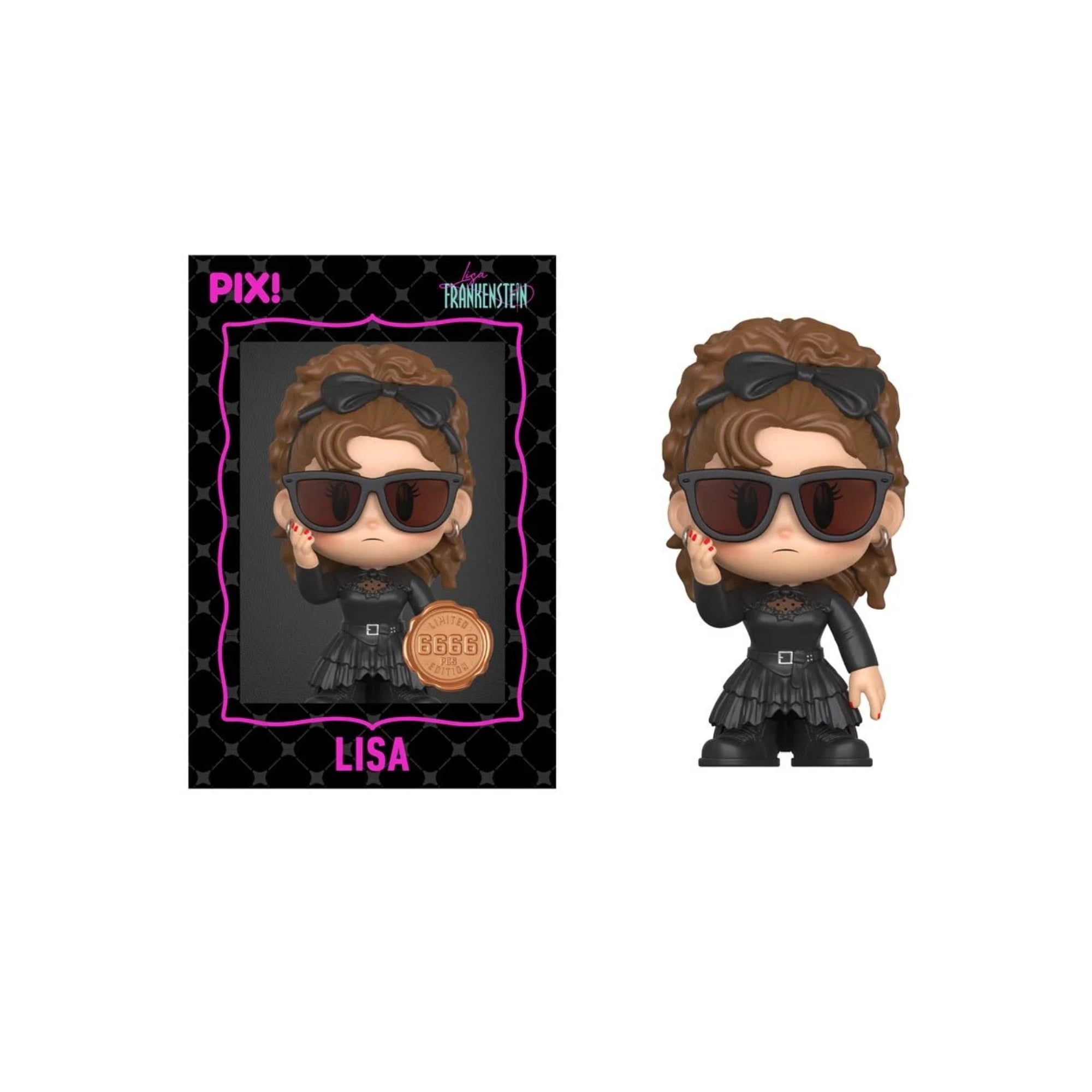 Lisa Frankenstein Lisa with Glasses Pix! Vinyl Figure Blind Box