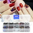 thumbnail image 4 of Clothes Accessories,5000PCS Glass Flat Bottom DIY Jewelry Findings Hot Fix Rhinestones Class Leading Features, 4 of 8