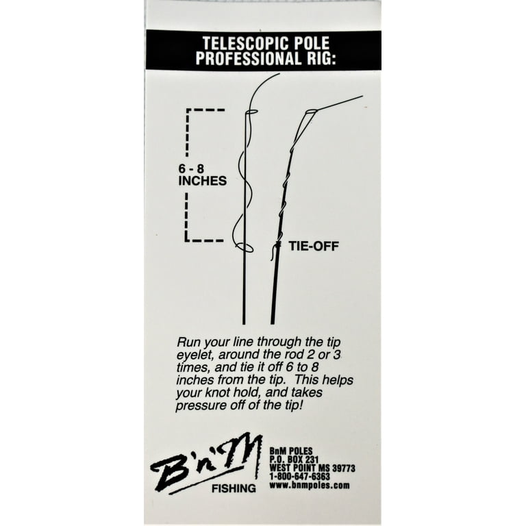 B & M Bw4 13 FT Black Widow Telescopic Pole 4 Sections 13977 for sale  online