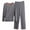 Dark Gray, variant on Feancey Womens Fleece Pajama Sets Winter,Women's Plush Warm Long Sleeved Pants Two-piece Set Casual Loose Round Neck Pajama Homewear Sets