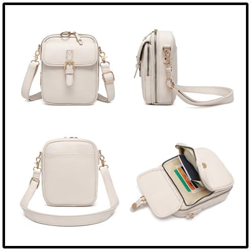 Phone Crossbody Bag, Anti Theft Crossbody Bag women, Strap Stylish Cell Phone Organizer for Daily Use Durable