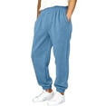 thumbnail image 2 of CONROSES Boys Baggy Sweatpants Wide Leg Sweat Pant for Child Solid Elastic Waist Cozy Jogger Trousers with Pockets, 2 of 5