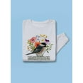 thumbnail image 3 of Avian Collage Ii Sweatshirt Women -Victoria Borges Designs, Female 4X-Large, 3 of 4