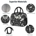 thumbnail image 4 of Lunch Bag Lunch Box for Women Reusable Insulated Lunch Bags,Water-Resistant Gothic Cooler Lunch Tote Bag, Large Capacity for Work Travel Picnic, 4 of 6