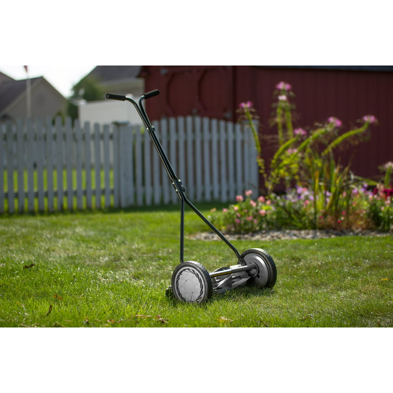 Black+Decker 304-16DB 16-Inch 4-Blade Push Reel Lawn Mower Orange