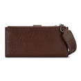 thumbnail image 6 of Wrangler Womens Wallet Small Rfid Blocking Wristlet Wallets Cute Bifold Ladies Wallet with Zipper Pocket, Coffee, 6 of 6