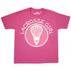 Inktastic Lacrosse Girl Sports Team Gift Youth T-Shirt Player Cute League Hobby