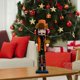 thumbnail image 2 of Figura de cascanueces, escultura de cascanueces de madera, manualidades, decoración navideña, estatua de cascanueces de Navidad, 2 of 9