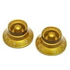 AllParts Bell Knobs, Gold, Numbered 0-11, 2 Pack