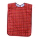 thumbnail image 3 of Babero para adultos mayores, tamaño grande, lavable, cuello ajustable, cómodo, impermeable. rojo, 3 of 9
