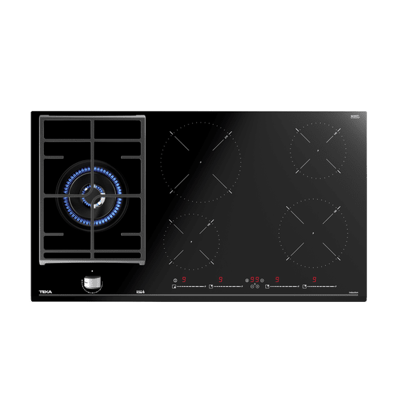 Parrilla Híbrida Empotrar Teka JZC 95314 ABB BK 90 cm