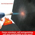 thumbnail image 5 of Fireproof Welding Blanket - Flame Retardant Carbon Felt for Welder, Torch, Heat Protection & Plumbing Sink - Heavy Duty & Wear-Resistant, 5 of 8