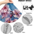 thumbnail image 6 of Xoenoiee Cherry Blossom Oil Painting Print Gaming Chair Cover with Armrest Covers, Stretchable Gaming Computer Office Chair Seat Cover Slipcover with Zipper Universal Ergonomic Rotating Chair Covers, 6 of 7
