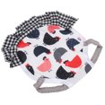 thumbnail image 2 of LYUMO Saddle For Chicken Hen,Wing Back Protector For Poultry,Chicken Saddle Standard Chicken Saddle Hen Apron Feather Fixer Wing Back Protector For Poultry, 2 of 8