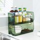 thumbnail image 5 of Contenedor de almacenamiento multifuncional Colco Organizador transparente decorativo antideslizante apilable, 5 of 8