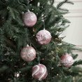 thumbnail image 1 of Set de Bolas Navideñas Nevadas | Varios Estilos | Material de Espuma | 8 Cm | Color Rosa | 1 Unidad, 1 of 6