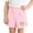 Pink, variant on SROBPTY Toddler Girls Summer Shorts Solid Soft Breathable Pants for 6M-3Y