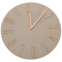 WORGEOUS  Clock Electronic Pendulum Wall Clocks for Living Room Decor