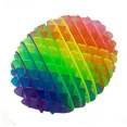 thumbnail image 5 of Fidget Worm Toy 3D impreso DIY malla elástica estirable rompecabezas único liberación descompresión deformación juguetes para aliviar el estrés para adultos, 5 of 5