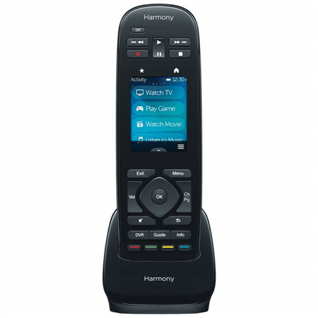 Harmony 520 Remote Logitech Harmony Ultimate One IR Remote With Customizable Touch Screen Control, Black 915-000224X - Refurbished ()