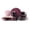 Very Berry assorted color, variant on Colors Life 12pc Dinnerware Set, Very Berry - 4 Assorted Colors of Beige, Berry, Plum, Rose at Matte glaze