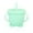 Vert, variante sur Verre&Bouteille 2025 Gobelet à Paille en Silicone Antichute à Double Oreille pour Collation pour Voyages Pique-Niques Usage Quotidien Qualité Alimentaire Gobelet Étanche avec Couvercle et Paille