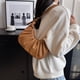 thumbnail image 4 of Bolsos y carteras de mujer de piel Bolsos de piel Bolsos de mujer abiertos plisados, 4 of 5