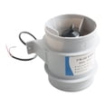 thumbnail image 5 of 4 inch 12V In-Line Blower Air Ventilation Cool Fan Fits for Marine Boat, 5 of 7