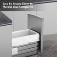 thumbnail image 4 of 60-pack W10165294RB Trash Compactor Bags - leak-proof trash compactor bags for kitchen 60-ct 15 inches - Fits 15-inch Rectangular Drawer Compactors, 4 of 8