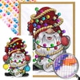 thumbnail image 1 of DIY Taladro AB Parcial Gnomos Bolas Navidad 45x60cm, 1 of 9
