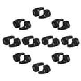 thumbnail image 2 of 10 pares de cómodos soportes antideslizantes de silicona para , accesorios, para Negro shamjiam Anteojos Ganchos de punta de templo, 2 of 7
