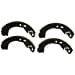 thumbnail image 3 of Wagner Brakes Z636R Brake Shoe QuickStop OE Replacement; Riveted, 3 of 3