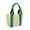 Green, variant on LShunze Women's Straw Shoulder Bag Large Rattan Woven Totes Summer Travel Beach Handbag Handmade Top Handle Purse