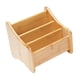 thumbnail image 5 of Caja de almacenamiento para control remoto, compartimento de escritorio, cesta ahorradora de espacio para encimera 3 compartimentos, 5 of 9