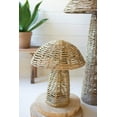 thumbnail image 6 of Set of Two Woven Seagrass Mushrooms, 6 of 7