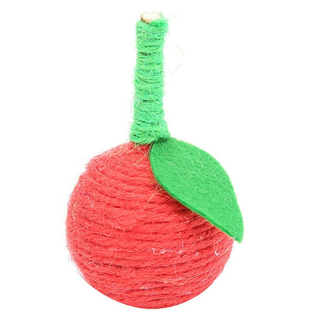 Cat Chew Toy Crinkle: Flower Cat Ball Toy Kitten Play Toy Pet Interactive Toy