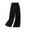 Black-21, variant on REALiKUN Women Wide Leg Linen Capri Pants High Waisted Cropped Palazzo Work Pants High Waist Business Casual Loose Dress Pants