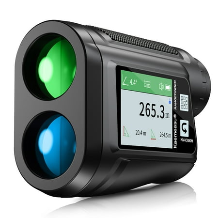 

Golf Rangefinder with LCD Touch Screen 6X Magnification 600M / 800M USB Rechargeable Range Finder Distance Meter with Speaker Slope Function Flag Locking Vibration