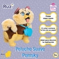 thumbnail image 2 of Peluche Plush Ruz Fashion Pets (Pomsky 19.5 cm Café), 2 of 5