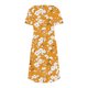 thumbnail image 5 of Vestido Corto de Verano Moda Gradiente Corto de Manga en V Cuello Vestido Casual, Poliéster Ligero de Verano, Lavado de Manos, 5 of 7