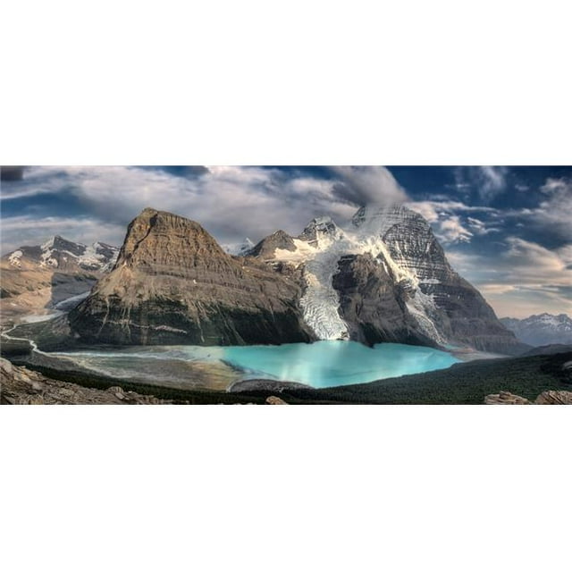 Design Pics DPI1865549 Mont Berg Lac Parc Provincial Robson - Mont Robson Parc Provincial Colombie-Britannique Canada Affiche Imprimée, 23 x 9