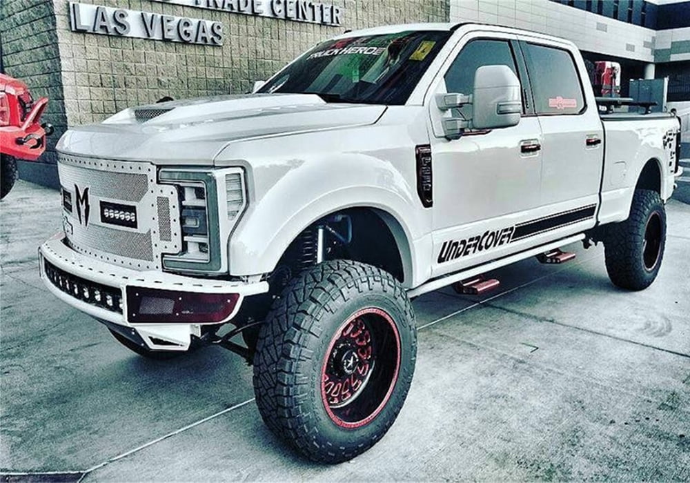 N-Fab M-RDS Front Bumper 2017 Ford F250/F350 Super Duty - Gloss Black
