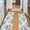 Pioneer Women, variant on Floral Kitchen Rugs and Mats Set of 3, Boho Teal Floral Spring Summer Farmhouse Non-Skid Washable for Kitchen Floor Sink Mats Decor and Accessories 17"x30"+17"x47"+17"x59"