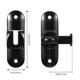 thumbnail image 2 of CTIRCHIU 1Jgo Pestillo De Seguridad Para Puerta De Deslizamiento Con Construcción Resistente En Zinc, 2 of 6
